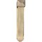 Ekena Millwork Traditional Arts and Crafts Rough Sawn Bracket w/ Offset Brace, Douglas Fir, 8"W x 38"D x 44"H BKT0806X38X44TRA03RDF - alternate 4